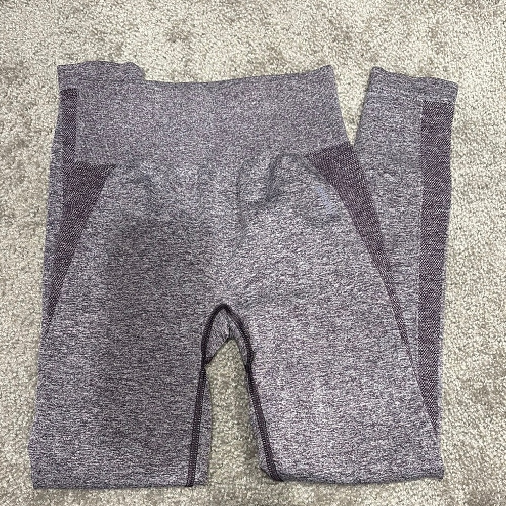 Gymshark purple marl Leggings